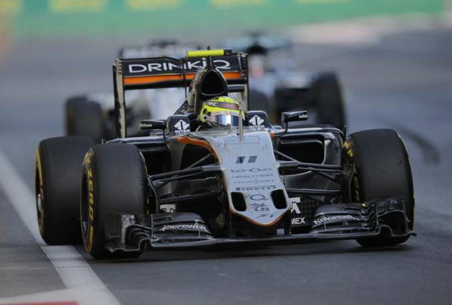 Sergio Perez con la Force India. Reuters